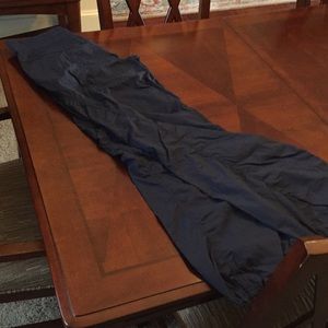 Lululemon Navy blue unlined studio pant.